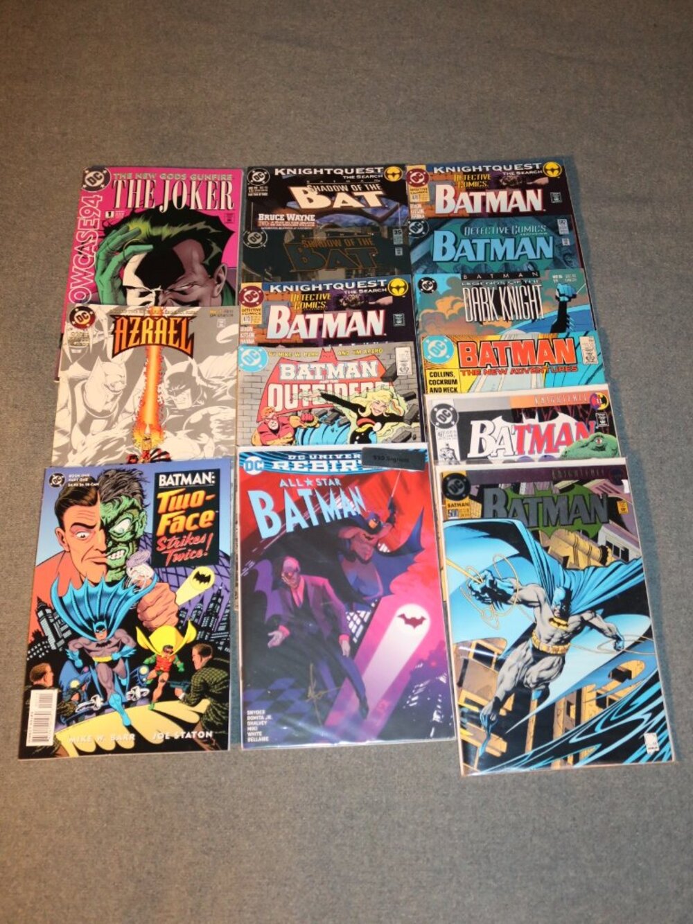 DC Comic Book Lot of 14 - Various Batman Dark Knight Shadow Rebirth Signed